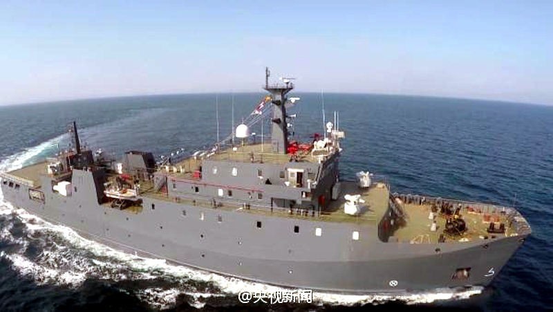 Type 071 Chinese Integrated Support Vessel (B)